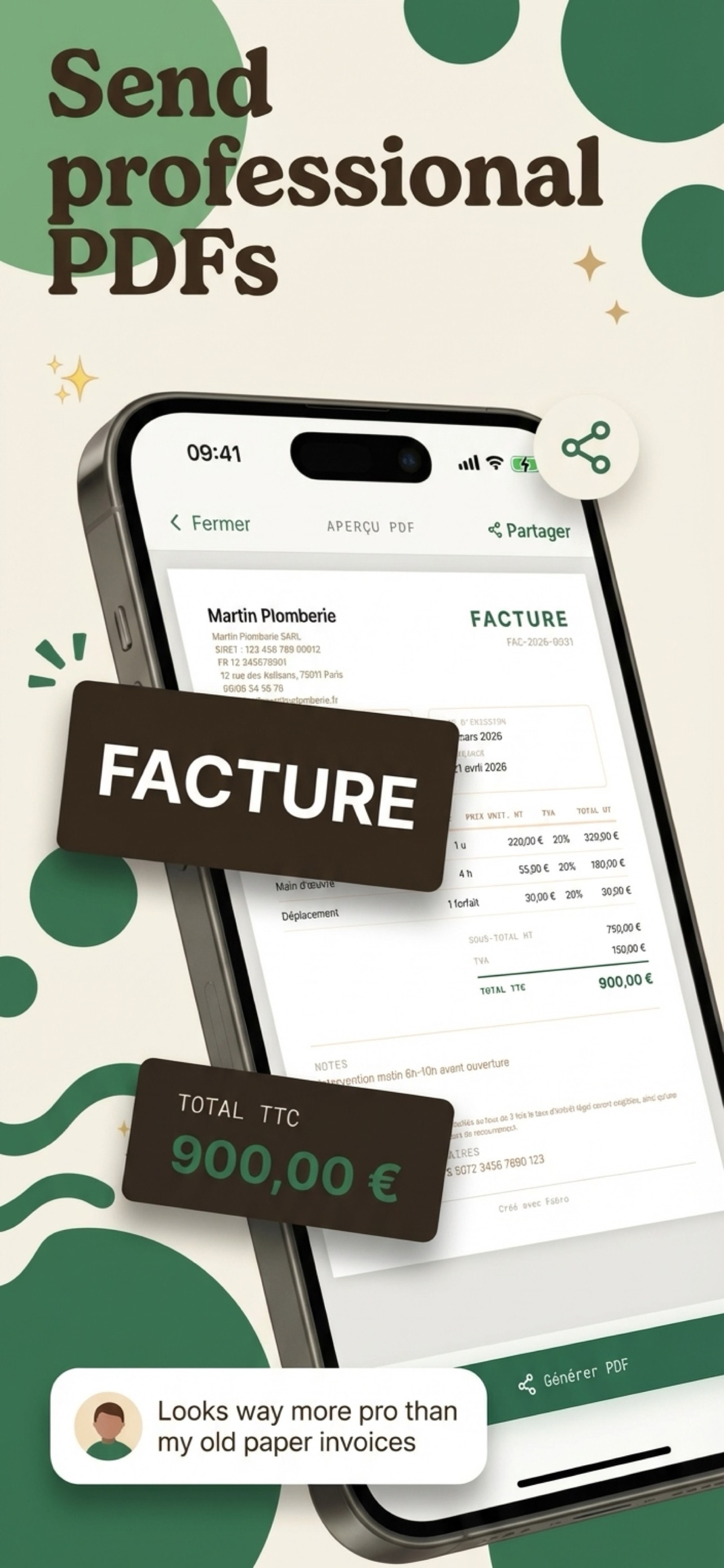 Professionelle PDFs senden